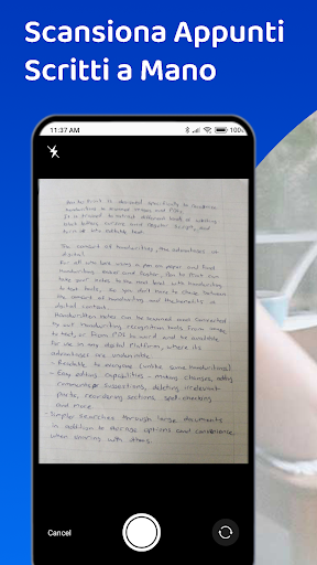 Anteprima dell'app