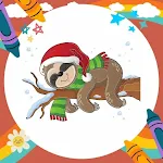 Cover Image of Download Offline Coloring Book: Sloth  APK