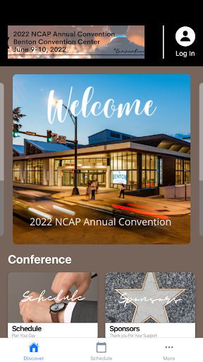 NCAP Meetings Screen 2