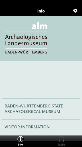 Android application ARCHÄOLOGISCHES LANDESMUSEUM screenshort