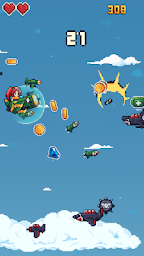 Girls and Airplanes: Royale flappy game