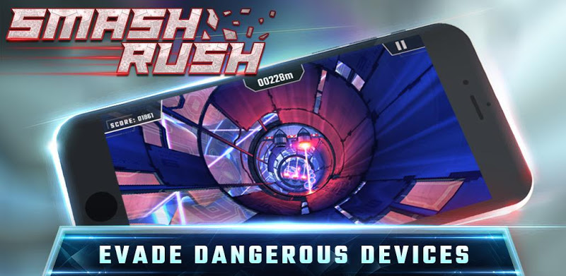Spiral Stack: Smash Rush hit