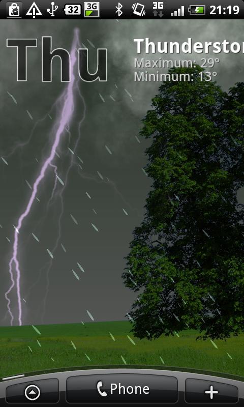 True Weather LWP Screen 3