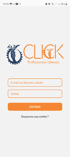 Click Serviços usuario Screen 2