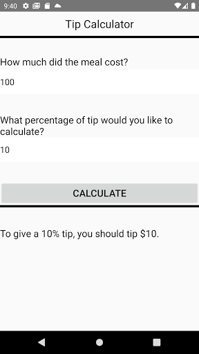 Tip Calculator