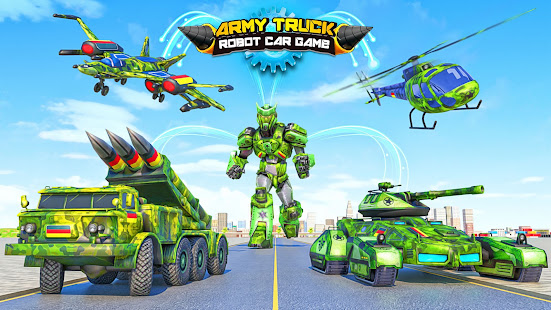 Army Tank Robot Transform Game 2.75 screenshots 1