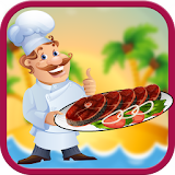 Salmon Fish Baking Game: Seafood Cooking Simulator icon