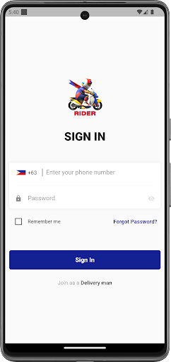 Android application NitanLa Rider screenshort