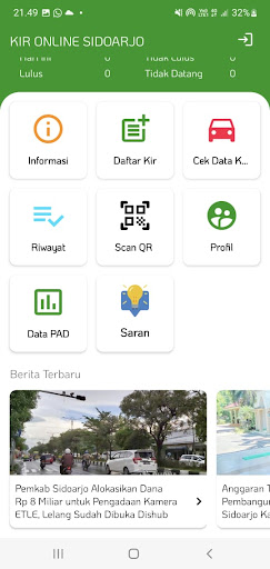E KIR DISHUB SIDOARJO Screen 2