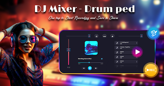 DJ Mixer- Drum Pad