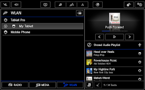 Volkswagen Media Control Screenshot