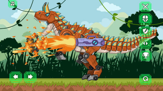 Toy Robot Dino War Carnotaurus 5.0 screenshots 1