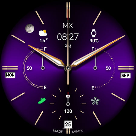 MIMIX Agnes Gold Rush watch