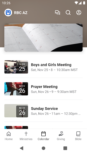 Reformation Bible Church AZ Screen 3