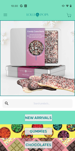Android application Lolli and Pops screenshort