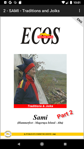 Android application Sami - Traditions and Joiks 2 screenshort