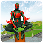 Cover Image of Download Spider Rope Hero Gangster: Crime City Simulator 3D 1 APK