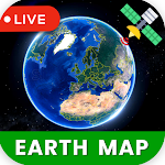 Cover Image of Tải xuống Bản đồ Trái đất Trực tiếp 2021 - Chế độ xem Vệ tinh, Bản đồ Thế giới 3D  APK