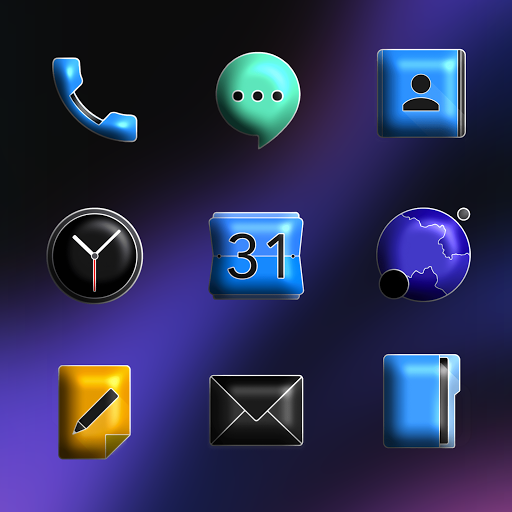 FluOxigen 3D - Icon Pack Screen 2