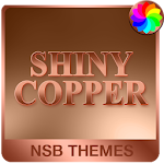 Cover Image of Descargar Shiny Copper Theme for Xperia  APK