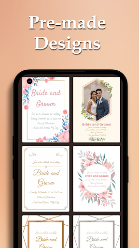 Custom Wedding Cards Maker Screen 2