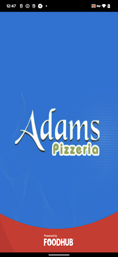 Android application Adams Pizzeria screenshort