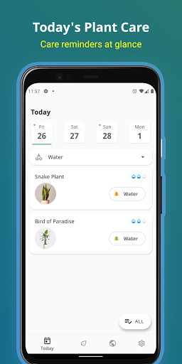 Android application Plantnote : Plant Diary & Wate screenshort