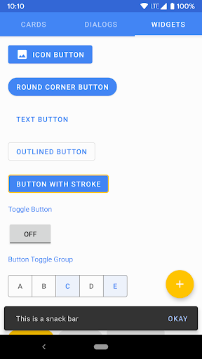 Material Design 2 Screen 2