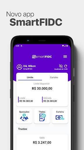 Android application SmartFIDC screenshort