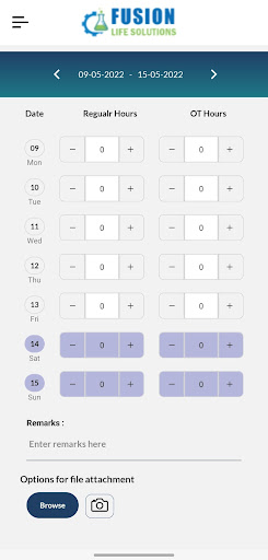 Timesheet!! Screen 3