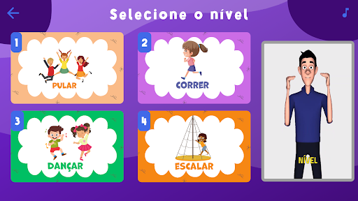Montando os Gestos Screen 3