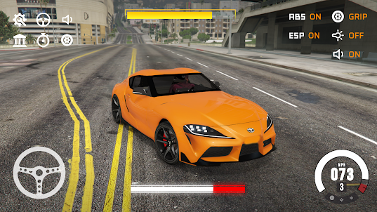 GT Supra Simulator: Car Game