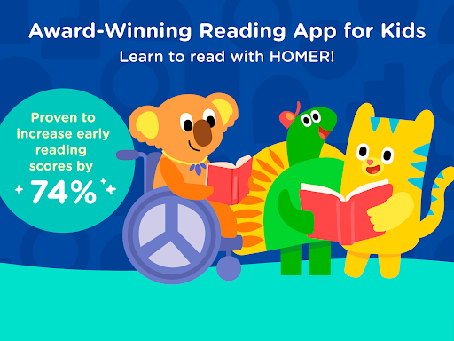 Screenshot of HOMER: Fun Learning For Kids
