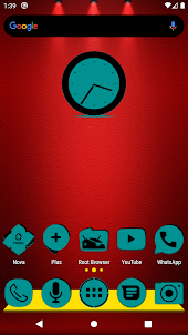 Teal and Black Icon Pack
