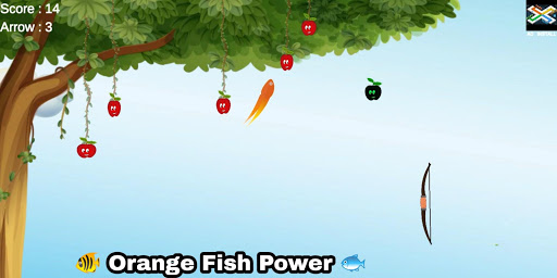 ✳Cut The Apple  Bow Arrow Knockdown Shoot Game