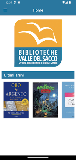 Android application BiblioVDS screenshort