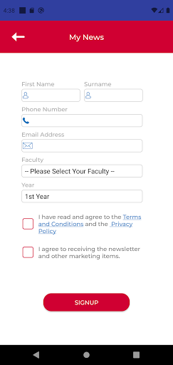 UL Student Life Screen 2
