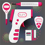Cover Image of ดาวน์โหลด Thermometer For Fever Check Th  APK