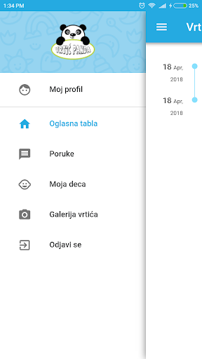 Vrtić Panda Screen 2