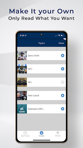 Screenshot of Sportfusion - Seahawks Edition