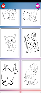 coloring the animals for all