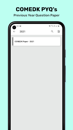 COMEDK Previous Year Paper Screen 3