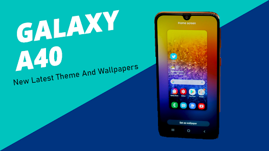 Captura 1 Samsung Galaxy A40 Launcher: T android