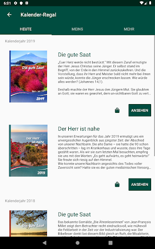 Die gute Saat - Der Herr ist n