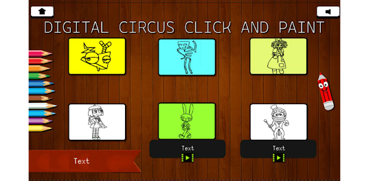 Digital Circus Click and Paint