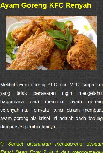Resep Masakan Sehari-hari