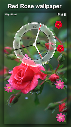 Flower Clock Live wallpaper–HDのおすすめ画像2