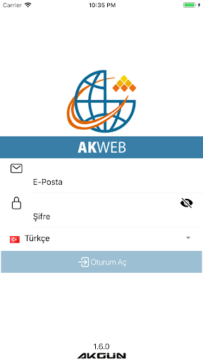 Android application AKWEB screenshort