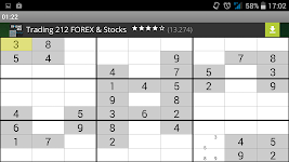 screenshot of Sudoku Offline levels