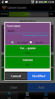 Calorie Counter Simple Lite APK Screenshot Thumbnail #2